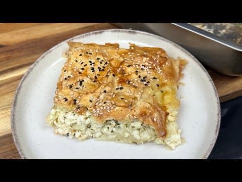 BÖREK au FROMAGE à Partager en famille 😋Croustillant à l’Extérieur, Fondant à l’Intérieur 🇹🇷