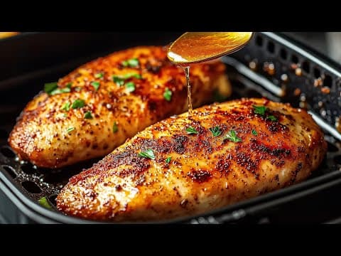 This Air Fryer Chicken Recipe Has Gone Viral – Ready in Just 10 Minutes! So Juicy and Delicious!