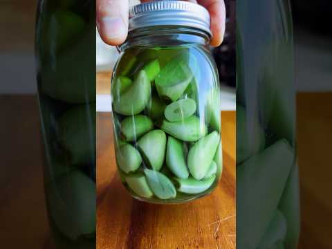 Blue/Green Pickled Garlic