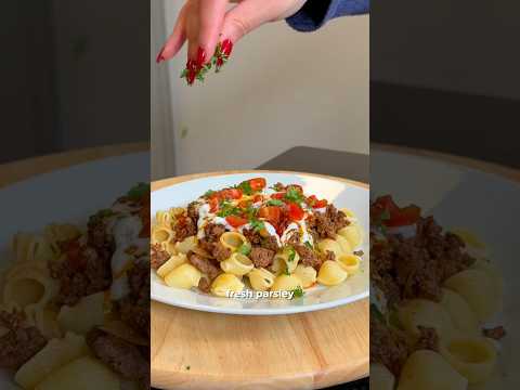 How to Make the VIRAL Turkish Pasta
