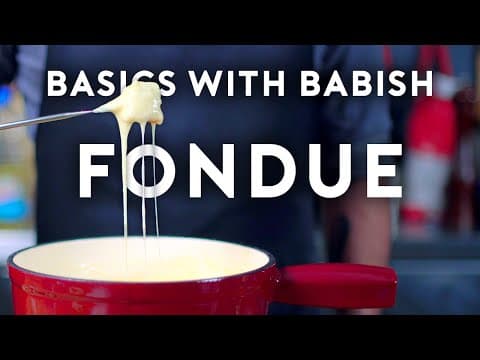 Classic Swiss Cheese Fondue