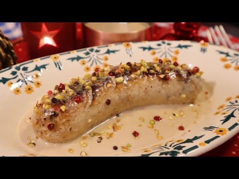 White Sausage with Alboufera Sauce - Delicious French main course with medium difficulty. Perfect recipe converted from YouTube video to PDF format.