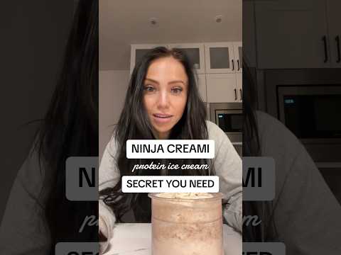 Ninja Creami Secret for the perfect