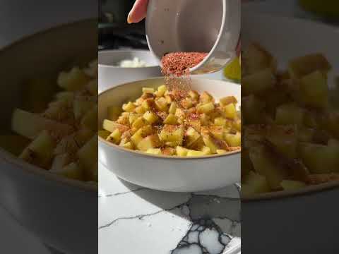 Garlic Parmesan Chicken & Potato Skillet