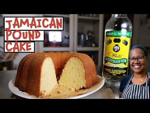 Classic Jamaican Rum Pound Cake