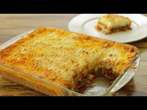 Shepherd's Pie (Lamb and Potato Casserole)
