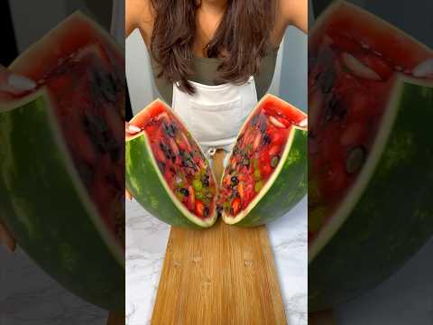 This fresh fruit Watermelon Jelly is perfect for summer!😍 - American recipe that serves 12 people. A easy difficulty cooking recipe converted from YouTube video with complete ingredients and step-by-step instructions.