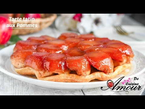 Apple Tatin Tart - Delicious French dessert with easy difficulty. Perfect recipe converted from YouTube video to PDF format.