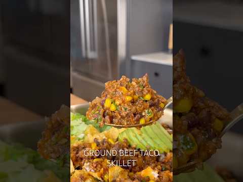 GROUND BEEF TACO SKILLET