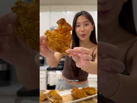 AIR FRYER JOLLIBEE INSPIRED FRIED CHICKEN N GRAVY 🍗