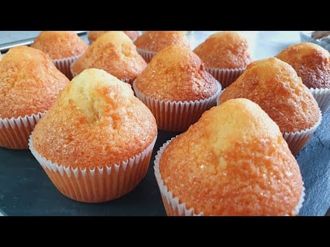 Ultra‑soft Spanish Madeleines