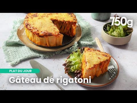 Gâteau de rigatoni - Delicious Italian main course with medium difficulty. Perfect recipe converted from YouTube video to PDF format.