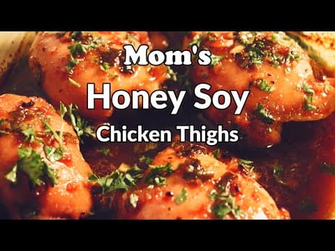 Honey Soy Chicken Thigh Recipe