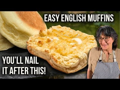 Homemade English Muffins (Mennonite-Style)