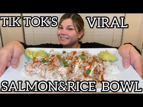 TIK TOK'S VIRAL SALMON & RICE BOWL @EmilyMariko