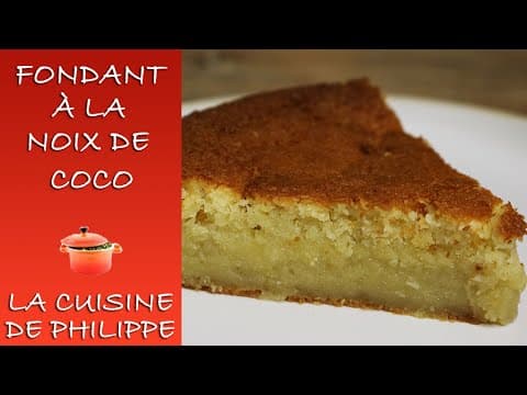 Fondants à la noix de coco - Delicious French dessert with easy difficulty. Perfect recipe converted from YouTube video to PDF format.