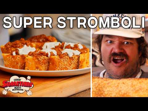 Matty’s Buffalo Chicken Super Stromboli