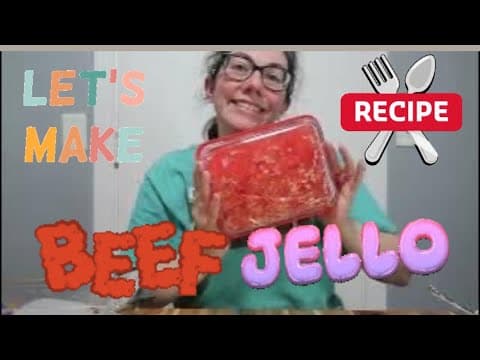 Homemade Jello Using UNflavored Beef Gelatin