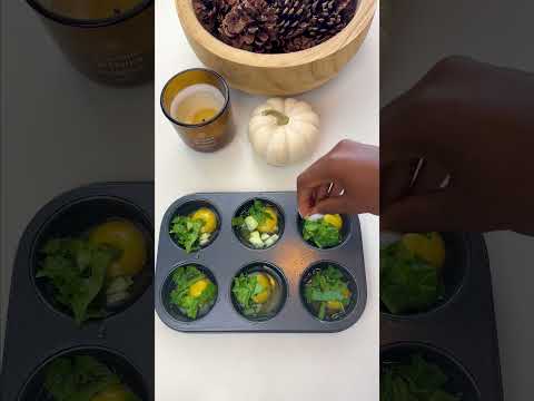 The BEST High Protein Breakfast, EGG MUFFINS!