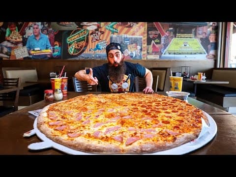 THE 36 INCH $200 PIZZA CHALLENGE