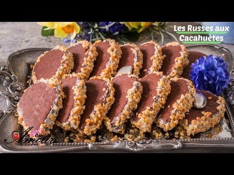 Peanut Russes - Delicious French dessert with medium difficulty. Perfect recipe converted from YouTube video to PDF format.