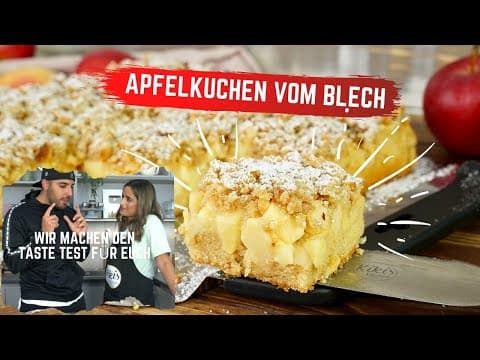 Saftiger Apfelkuchen vom Blech (German Apple Sheet Cake)