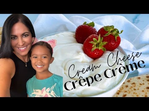 Cream Cheese Crêpe Crème