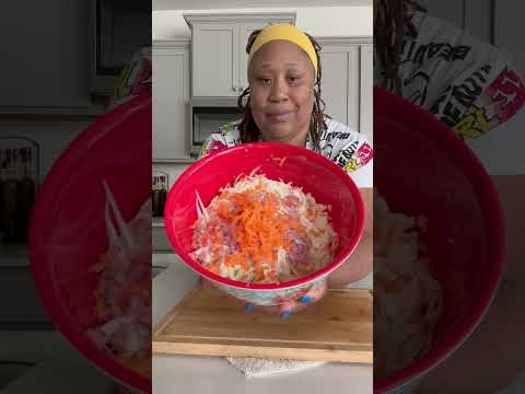 Easy Homemade Coleslaw