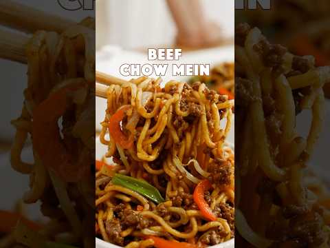 Easy Beef Chow Mein under 30 minutes!