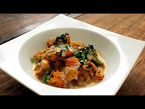 Coconut Vegetable Stew - Delicious Indian main course with medium difficulty. Perfect recipe converted from YouTube video to PDF format.
