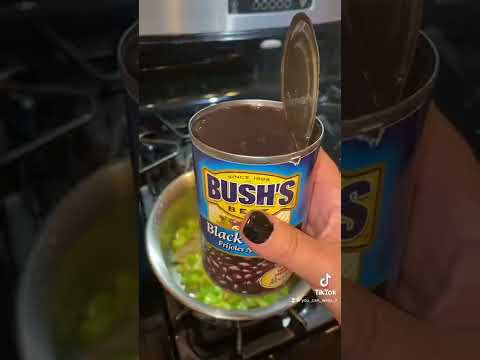 Cuban Black Beans From A Can