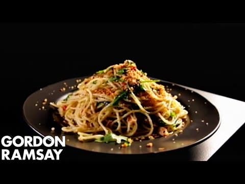 Spaghetti with Chilli, Sardines & Oregano
