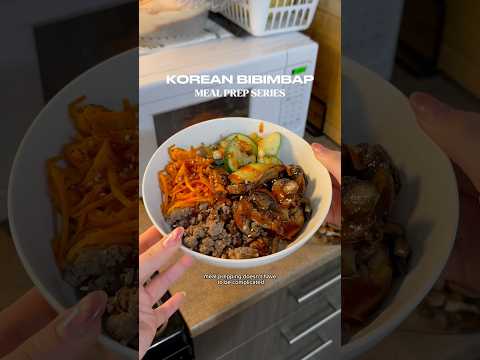 How to Meal Prep Korean Bibimbap