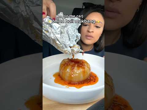 cooking the viral onion boil in the car