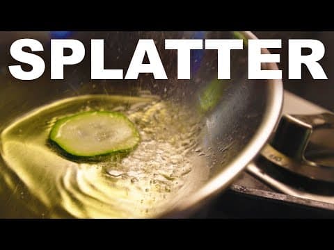 How to stop splatter in the kitchen