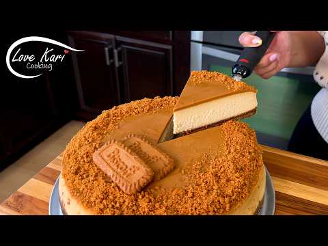 Biscoff Cheesecake Easy Recipe