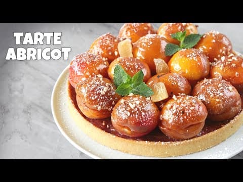 Apricot and Candied Ginger Tart in the Style of Philippe Conticini - Delicious French dessert with medium difficulty. Perfect recipe converted from YouTube video to PDF format.