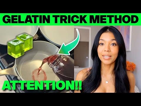 NEW GELATIN TRICK DIET– THE GELATIN TRICK THAT BRINGS BALANCE DAILY – GELATIN TRICK RECIPE