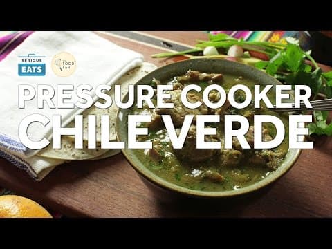 How to Make Pressure Cooker Pork Chile Verde