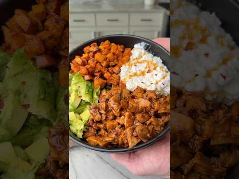 Chipotle Honey Chicken Protein Bowls