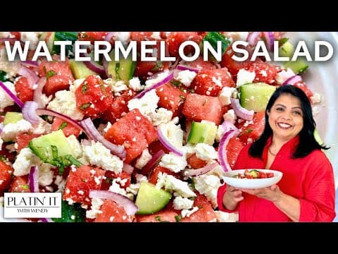 The ULTIMATE Watermelon Salad
