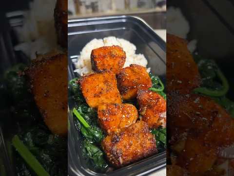 Honey lemon pepper salmon bites are so quick and easy. Oven or air fryer friendly