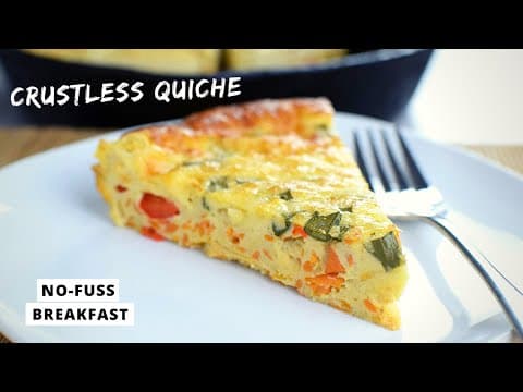 Crustless Veggie Quiche