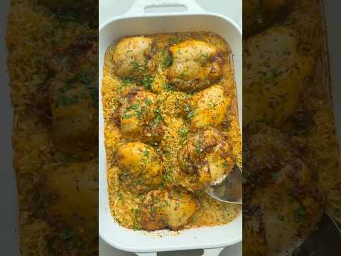 One Pan Chicken & Rice