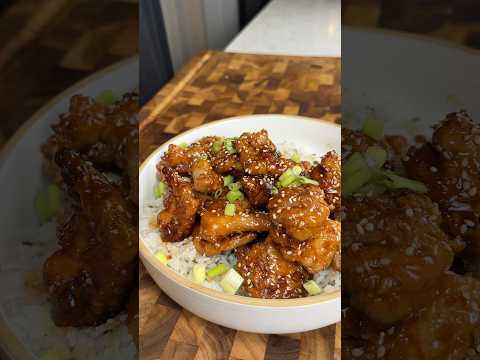 Healthier Honey Garlic Chicken 😳