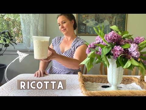 How to Make Homemade Ricotta Cheese