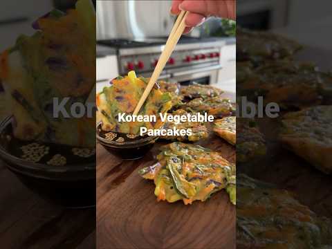 Grandpa’s Korean vegetable pancakes✨