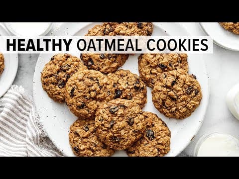 HEALTHY OATMEAL COOKIES you won't feel guilty about!