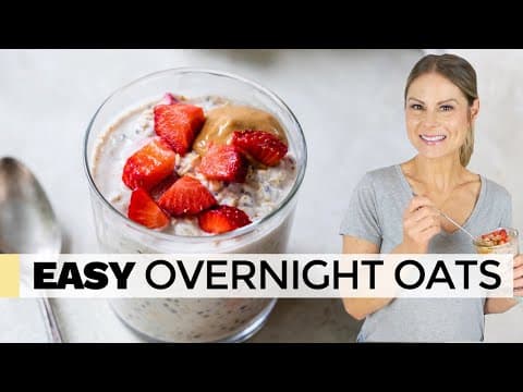 SIMPLE OVERNIGHT OATS RECIPE