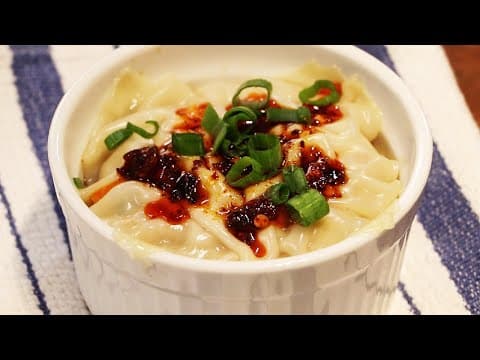 Trying the VIRAL DUMPLING LASAGNA